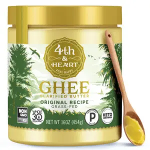 Enter 4th & Heart Original Grass-Fed Ghee, a versatile, nutrient-rich, and flavorful cooking fat that can transform your recipes.