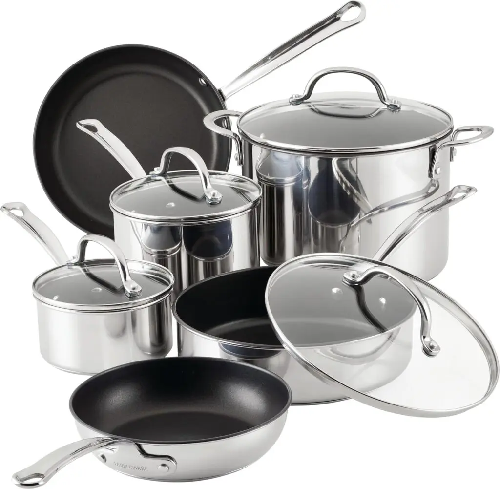 Discover the pinnacle of culinary craftsmanship with our selection of the top 10 stainless steel cookware sets for your kitchen.