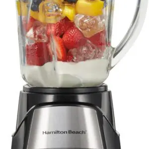 The Hamilton Beach Power Elite Wave Action Blender (Model 58148A) is designed to meet all your blending needs quickly and efficiently.