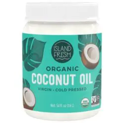 Best 7 Organic Coconut Oil for Cold-Pressed, Fresh Flavor for Cooking, Natural Hair, Skin, Massage Oil, Non-GMO, USDA Organic, Unrefined Extra Virgin.