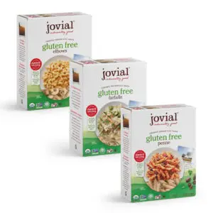 Jovial Whole Grain Brown Rice Farfalle Pasta - Pasta Farfalle, Farfalle Pasta, Whole Grain Pasta, Organic Pasta, Gluten Free, Dairy Free, Brown Rice Pasta, Made in Italy