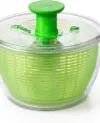 Achieving this can be challenging, but it becomes effortless with the OXO Good Grips Salad Spinner in Green Large.