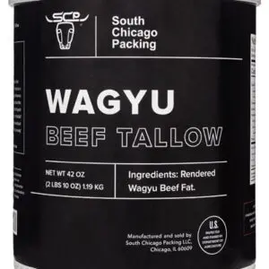 More specifically, South Chicago Packing Wagyu Beef Tallow is a top choice for those seeking the finest cooking fats.