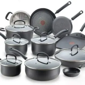 Best t fal cookware set of Kitchen w/Fry Pans, Set-17 Piece