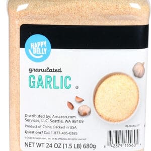 One pantry staple stands out for its versatility, convenience, and robust flavor—Happy Belly Granulated Garlic.