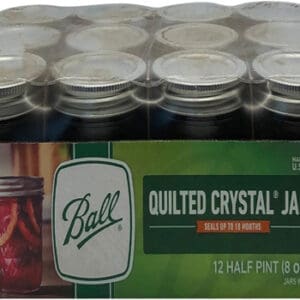 Enter the Ball Mason 8oz Quilted Jelly Jars with Lids and Bands, Set of 12—a quintessential choice for any home canning enthusiast.