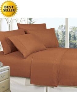 Bed Sheet Set of Super Soft Easy Care Microfiber Top 10