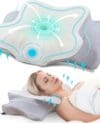 Ergonomics Pillow of Neck Support for Side Back Stomach Sleepers