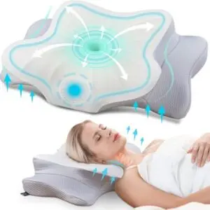 Ergonomics Pillow of Neck Support for Side Back Stomach Sleepers