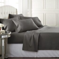 Bed Sheet Set of Super Soft Easy Care Microfiber Top 10