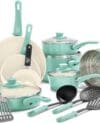 Greenlife Cookware Set Soft Grip Healthy Ceramic Nonstick