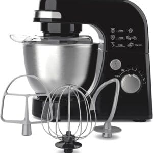 In summary, the Hamilton Beach Electric Stand Mixer, 4 Quarts, Dough Hook, Flat Beater Attachments, Splash Guard, 7 Speeds with Whisk, Black is an excellent choice for anyone looking to enhance their baking and cooking experience.