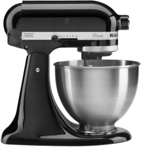 Regarding kitchen appliances, the Best Kitchen Aid Stand Mixer Classic Series 4.5 Quart Tilt-Head K45SS in Onyx Black is a timeless classic and an indispensable tool for any home cook or baking enthusiast.