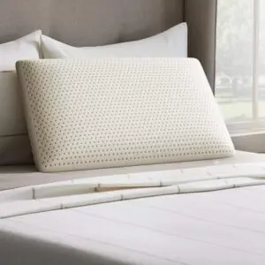 LUCID Talalay Latex Foam Pillow Mid Loft Medium Plush Feel