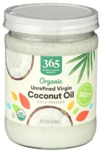 Best 7 Organic Coconut Oil for Cold-Pressed, Fresh Flavor for Cooking, Natural Hair, Skin, Massage Oil, Non-GMO, USDA Organic, Unrefined Extra Virgin.