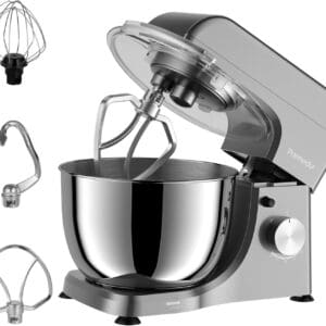 Enter the Electric Kitchen Stand Mixer – a versatile, powerful, compact appliance designed to simplify your kitchen tasks and enhance your culinary creations.