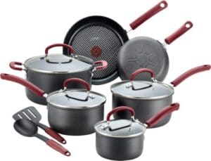 Tfal Cookware Set Ultimate Hard Anodized Nonstick 12 Piece