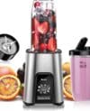 The VVEWIOR 900W Blender for Smoothies and Shakes is designed to help you effortlessly create nutritious and delicious beverages.