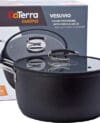 The Professional 8 Quart Nonstick Dutch Oven with Glass Lid by DaTerra Cucina is a standout piece that offers superior performance, durability, and versatility.