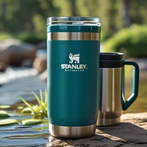 STANLEY QUENCHER H2.0 Tumbler is a stylish and environmentally friendly hydrate solution designed for travel and daily use. With double-walled vacuum insulation material, the drinks are hot, cold, and iced for several hours.