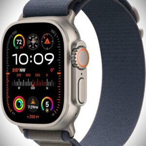 The Superbright Always-On Retina display is one of the standout features of the Apple Watch Ultra 2. This display offers exceptional brightness and clarity, ensuring visibility under harsh sunlight or dim conditions.